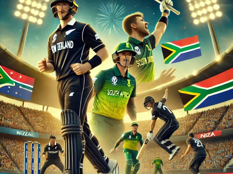 New Zealand Gears Up for High-Stakes Semi-Final Clash Against South Africa
