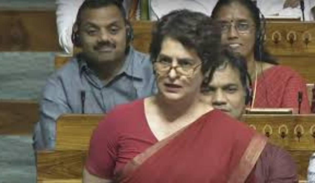 Priyanka Gandhi Defends Nehru’s Stance on Vande Mataram in Parliament