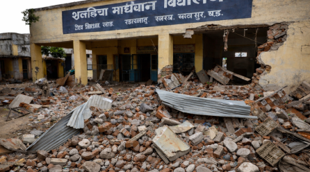 Madhya Pradesh School Partially Demolished Amid Madrasa Rumours