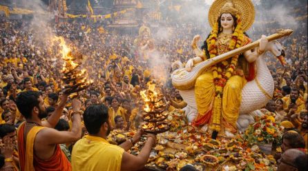 Madhya Pradesh Celebrates Basant Panchami with Devotion and Grand Rituals